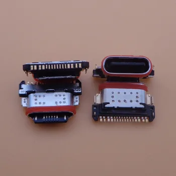 2-10 бр. Порт за зареждане, USB конектор, док-станция за зареждане Конектор за Зарядно устройство За Vivo X27/X27 Pro/Y9S/Y52S/Y51S/V19 V20/Nex Dual/iqoo U3 Изображение