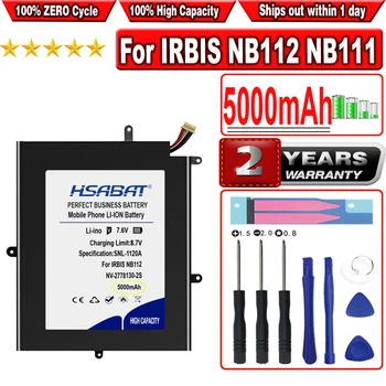Батерия HSABAT 5000 ма за IRBIS NB112 NB111 MaxBook Y11 H1M6 Изображение