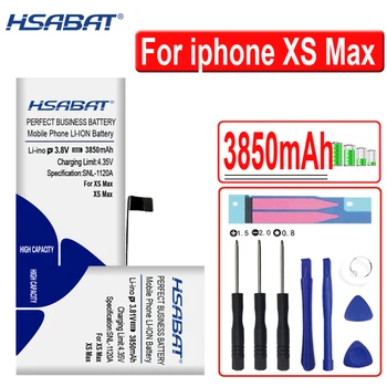 Батерия на мобилния телефон HSABAT 3850mAh за iphone XR XS/ XS Max Сменяеми инструменти Изображение
