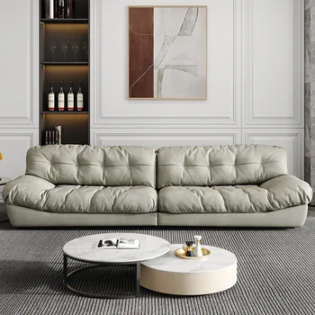 Италиански дизайнерски минималистични диван baxter cloud, проста всекидневна, модерни технологии, кърпа без измиване, директен диван Изображение