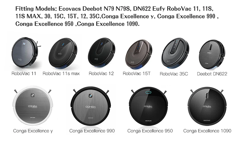 Bateria CONGA EXCELLENCE 990 950 1090 Deebot N79S N79, Tesvor X500